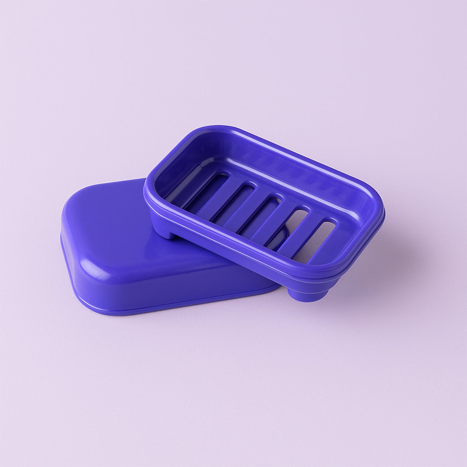 Premium Quality Rectangular Blue Plastic Soap Case (1 Pc) Premium Quality Rectangular Blue Plastic Soap Case (1 Pc)